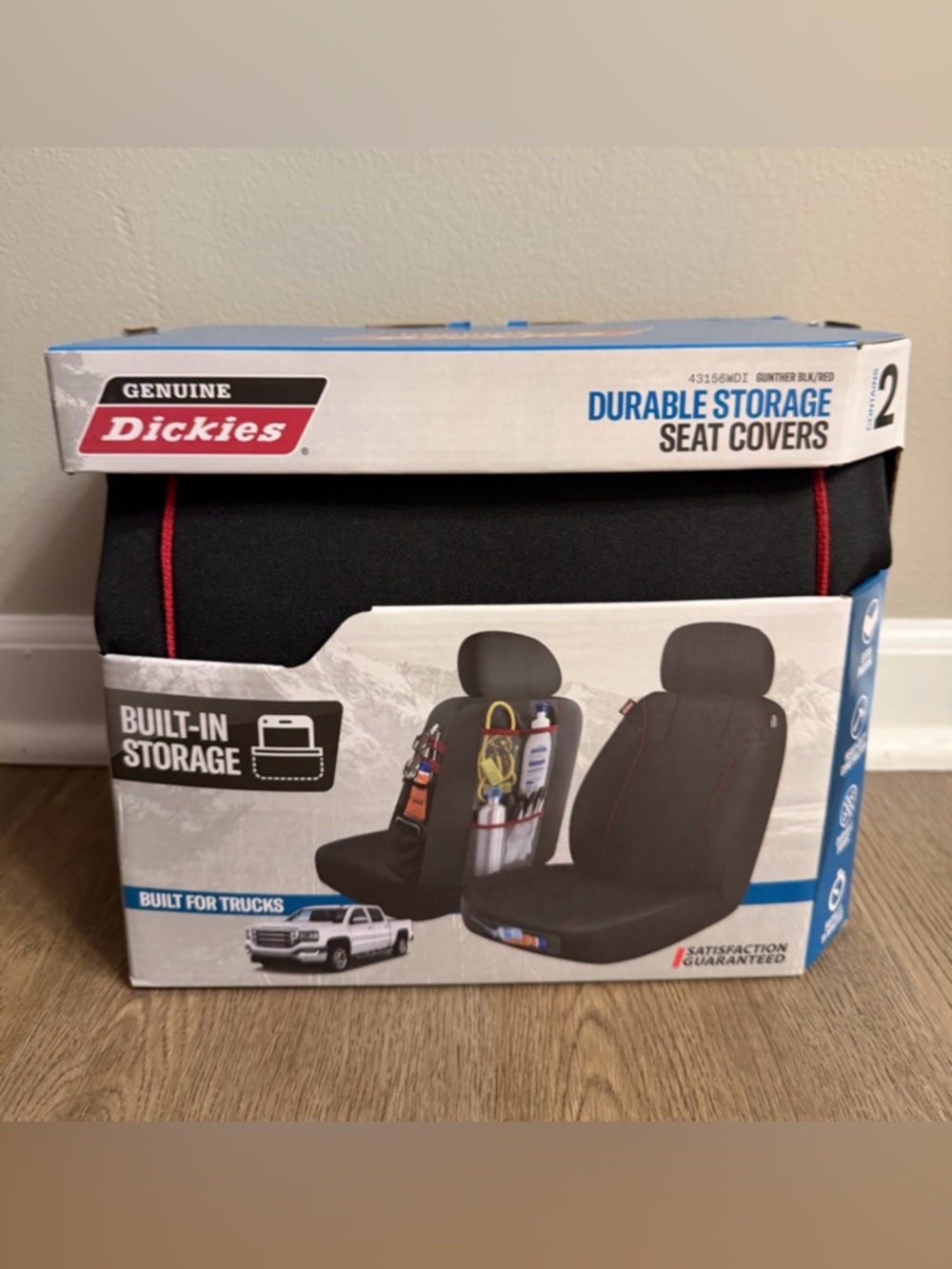 Dickies Seat Covers with Durable Storage NEW Built for Trucks
